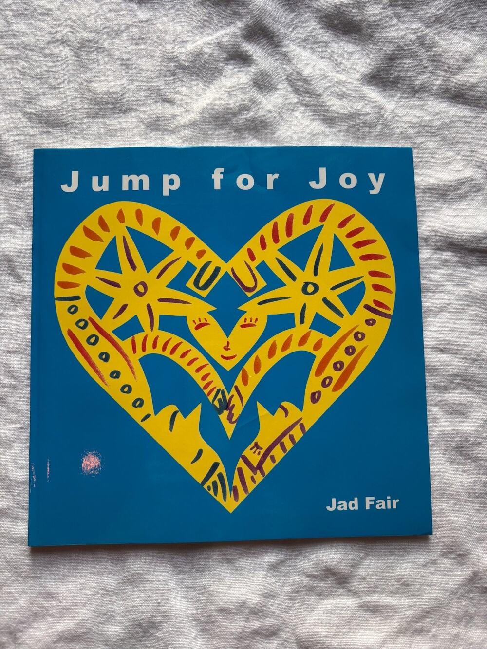 Jump for Joy Book Jad Fair Signed Paper Cuttings Hearts Half Japanese Art